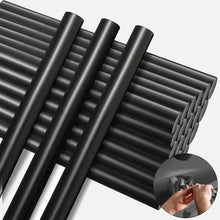 Load image into Gallery viewer, Black Hot Melt Glue Sticks - EVA Adhesive for DIY, Crafts, and General Repairs
