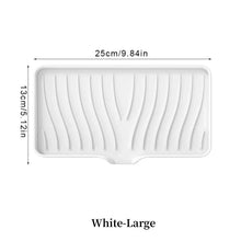 Load image into Gallery viewer, Silicone Drain Soap Dish - Anti-Slip Sink Tray for Kitchen &amp; Bathroom
