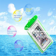 Load image into Gallery viewer, Waterproof Phone Case Universal Mobile Cover case For iPhone 13 Pro Max Phone Bag Underwater Case Phone Plastic Waterproof Underwater Pouch for Mobile Phone Case &amp; Strap
