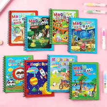 Load image into Gallery viewer, Watercolor Painting Magic Book Reusable for Children Animal Cartoon Painting Book Suitable for Children's Education and Learning
