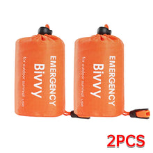 Load image into Gallery viewer, Emergency Sleeping Bag Lightweight Waterproof Outdoor First Aid Kit Waterproof Compression Backpack Hiking Camping Bedding
