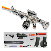 Load image into Gallery viewer, M416 Electric Gel Ball Blaster Toy Gun – Rechargeable Outdoor Shooting Toy for Kids &amp; Adults, Sound and Light Effects
