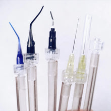 Load image into Gallery viewer, Dental Mini Saliva Ejector Aspirator Suction Tubes With Syring Needle Tips Pits Fissures
