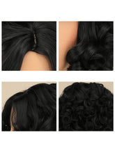 Load image into Gallery viewer, Short Curly Black Wigs for Women Synthetic Natural Wavy Costume Cosplay Party Wig
