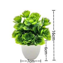 Load image into Gallery viewer, 1pc Artificial Plants with Plastics Pots Perfect Greenery for Home DecorationsOffice Desk Living Room and Bedroom Decoration
