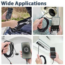 Load image into Gallery viewer, 1080P Single / Dual Lens Hard Cable Mini Camera Endoscope Camera WiFi Waterproof Endoscope Inspection For Android IOS Car Sewer
