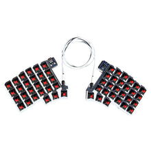 Load image into Gallery viewer, Split Keyboard Wired Ergonomics Keyboard Hot Swap Split-layout Keyboard Support QMK/VIAL Customized PC Gamer Accessories
