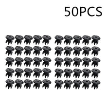 Load image into Gallery viewer, 50PCS 10mm Hole Car Rivet Push Clips Retainer Fender Door Trim Panel Clip Plastic Rivets Fastener Auto Accessories

