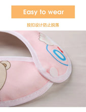 Load image into Gallery viewer, Baby Bibs for Children Waterproof Babys Bib Newborn Water Uptake Bibs Burp Cloths Things for Baby Stuff Feeding Boy Girl
