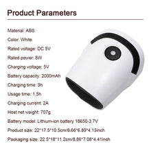 Load image into Gallery viewer, Wireless Electric Hand Massager Air Compression Hot Compress Palm Acupoint Massager Finger Arthritis Numbness Muscle Relaxation
