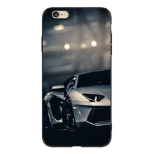 Load image into Gallery viewer, Cute Cover Soft Silicone Print Cars Print Phone Case For Iphone 5s 5 S Se 2016 4.0" Case Phone Cover On  Iphone 6s 6 S Plus Funda Bumper Black Case Sport Race Car
