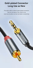 Load image into Gallery viewer, Toocki Jack 3.5 to 2 RCA Aux Cable 3.5mm Jack to 2RCA Male Splitter Audio Wire for TV PC Amplifier Home Theater DVD Speaker Cord
