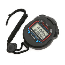 Load image into Gallery viewer, Classic Waterproof Digital Professional Handheld LCD Handheld Sports Stopwatch Timer Stop Watch With String For Sports
