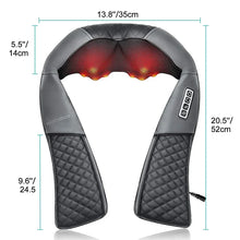 Load image into Gallery viewer, Medcursor Electric Neck And Back Massager Neck And Shoulder Kneading Massage Pillow Neck Cervical Back Massage Shawl
