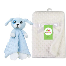Load image into Gallery viewer, Personalized Newborn Baby Blanket with Name &amp; Custom Stroller Gift Set
