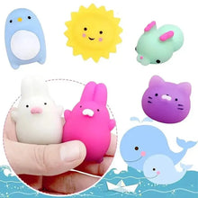 Load image into Gallery viewer, 20 Pcs Random Cute Animals Vent and Relieve Stress with Toys and Small Gifts Soft Rubber Animal Pinching
