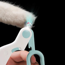 Load image into Gallery viewer, LED Pet Nail Clipper – Cat &amp; Dog Claw Trimmer with Safety Lock
