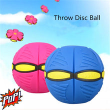 Load image into Gallery viewer, Kids Flat Throw Disc Ball Flying UFO Magic Balls with For Children&#39;s Toy Balls Boy Girl Outdoor Sports Toys Gift Flat Ball
