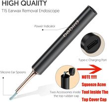 Load image into Gallery viewer, Bebird T15 X3 Smart Visual Ear Sticks Endoscope 300W Earpick Mini Camera Ear Wax Removal Tool Otoscope Health Care Ear Cleaner
