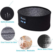 Load image into Gallery viewer, Fone Bluetooth Earphones Sports Sleeping Headband Elastic Wireless Headphones Music Eye Mask Wireless Bluetooth Headset Headband

