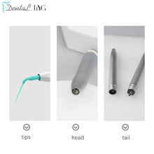 Load image into Gallery viewer, Dental Air Scaler Handpiece Activation Irrigation Perio Scaling Tip With 3Pcs Tooth Cleaner 2/4 Holes
