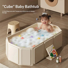 Load image into Gallery viewer, Foldable Baby Bathtub for Newborns &amp; Toddlers
