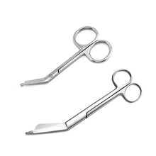 Load image into Gallery viewer, 11/14CM Stainless Steel Gauze Bandage Scissors Dressing Surgical Scissors Household Plaster Scissors Nurse Scissors
