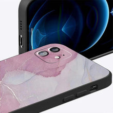 Load image into Gallery viewer, Luxury Marble Texture Phone Case For iPhone X XR XS 7 8 6S 6 5 Plus Silicone Anti Fall Back Cover Ultra Thin Soft Silicone Protective Shockproof and Scratch Resistant with Cute Design Pattern Case
