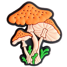 Load image into Gallery viewer, Cute Mushroom Shoe Charms Pin for Crocs Accessories Charms Clogs Bubble Slides Shoe DIY Shoe Decoration Kids Party Gifts

