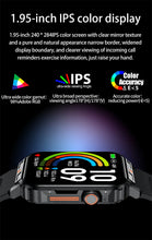 Load image into Gallery viewer, 2024 New 1.95 Outdoor Military Man Smart Watch Men Bluetooth Call Smartwatch Men For Android IOS IP68 Waterproof Ftiness Watches
