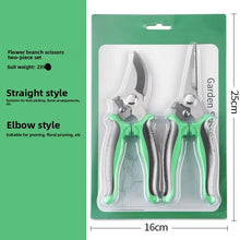 Load image into Gallery viewer, 190mm Straight Head Pruning Shears Non-slip HandleStainless Steel Outils Manuels Household Bonsai Garden Scissors Pruing Shear
