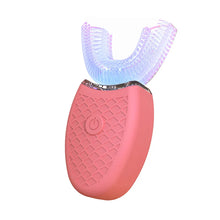 Load image into Gallery viewer, Electric U-Shaped Toothbrush for Adults - Soft-Bristles Teeth Whitening Kit, Oral Care with Auto-Timing &amp; 360° Gum Protection
