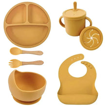 Load image into Gallery viewer, Food Grade Silicone Baby Feeding Dish Set
