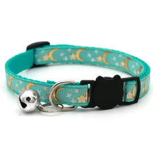 Load image into Gallery viewer, Colorful Pet Collar with Bell – Adjustable for Cats &amp; Small Dogs
