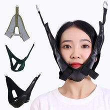 Load image into Gallery viewer, Over Door Cervical Traction Device – Adjustable Neck Stretcher with Comfort Cushion
