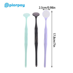 PIORPOY 1 Pc Dental Mirrors Premium Front Surface Mouth Exam Reflector Autoclavable Single Double Sided Oral Mirror Odontologia