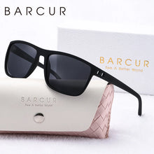 Load image into Gallery viewer, BARCUR Original Trendy White Pink Polarized Sunglasses Lightweight Comfort Square PC Eyewear for Women Sports UVA &amp; UVB Protection Trendy Sun Glasses for Summer

