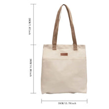 Load image into Gallery viewer, Women’s Canvas Tote Bag – Large Capacity Sewing Thread Handbag
