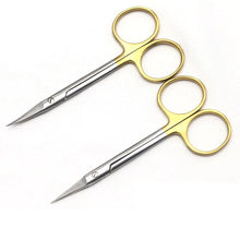 Load image into Gallery viewer, Ordinary cheap medical surgical eye scissors beauty scissors cut tissue scissors
