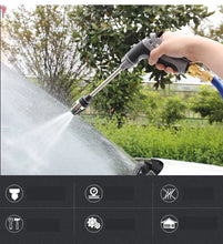 Load image into Gallery viewer, T8 long pole car washing tool watering garden tool water pipe hose universal metal extended car washing high-pressure water gun
