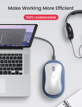 Load image into Gallery viewer, Vaydeer Undetectable Mouse Jiggler with Power Adapter and ON/Off Switch Mouse Mover Simulator, Driver-Free Mouse Movement Simula
