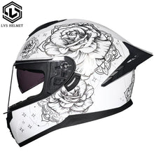 Load image into Gallery viewer, Full Face Racing Helmets Winter Warm Double Visor Motorcycle Helmet Motorbike Sports helmet LVS-701
