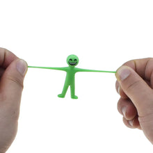 Load image into Gallery viewer, 10Pcs Novelty Stretchy Stretch Toy Cute Colorful Yellow Stress Relief Stretchy Fidget Gifts TPR Soft Plastic Creative Doll Toy
