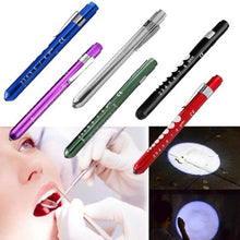 Load image into Gallery viewer, 1PC Pocket Medical Pen Light Lanten LED Penlight Torch Otoscope Flashlight Ophthalmoscope for Doctor Nurse Emergency First Aid
