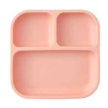 Load image into Gallery viewer, BPA Free Silicone Divided Suction Baby Plate
