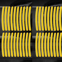 Load image into Gallery viewer, Car Wheel Hub Reflective Stripes - Safety Tire Warning Stickers for Night Driving

