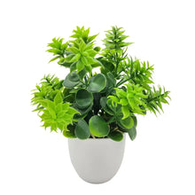 Load image into Gallery viewer, 1pc Artificial Plants with Plastics Pots Perfect Greenery for Home DecorationsOffice Desk Living Room and Bedroom Decoration
