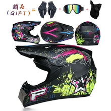 Load image into Gallery viewer, Safety Motocross Helmet Casco Motocross Bicycle Downhill Capacete ATV Cross Helmet Child Motorcycle Helmet Dot Abs 1KG Unisex
