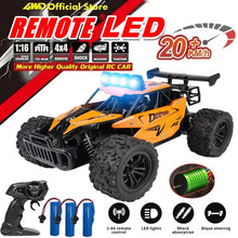Load image into Gallery viewer, 1:16 RC Drift Racing Car - High-Speed Off-Road Alloy Truck with LED Lights, 20KM/H, 2.4G Radio Control for Kids &amp; Adults
