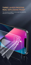 Load image into Gallery viewer, 3PCS Privacy Screen Protector For iPhone 14 PRO MAX Anti-Spy Glass For iPhone 13 12 11 XS Max XR 7 8 Plus SE 2022 Tempered Glass 9H Hardness Tempered Glass Anti Spy Case Friendly Screen Protector

